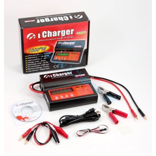 iCharger 3010B ładowarka 1000W 30A LiPo 10s