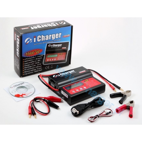iCharger 306B ładowarka 1000W 30A LiPo 6s