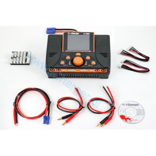 iCharger 406 DUO ładowarka 1400W 2x40A LiPo 2x6s