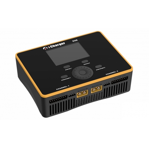 iCharger DX8 Dwukanałowa Ładowarka 1600W 50A LiPo 2x8S